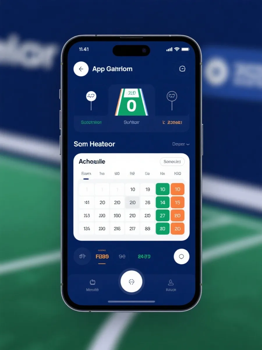 世界杯官方应用界面预览